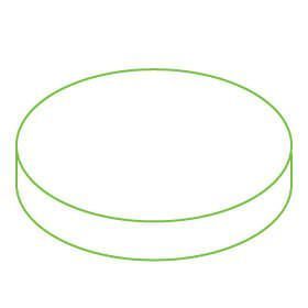 Coussin Hocker - Ronde / oval