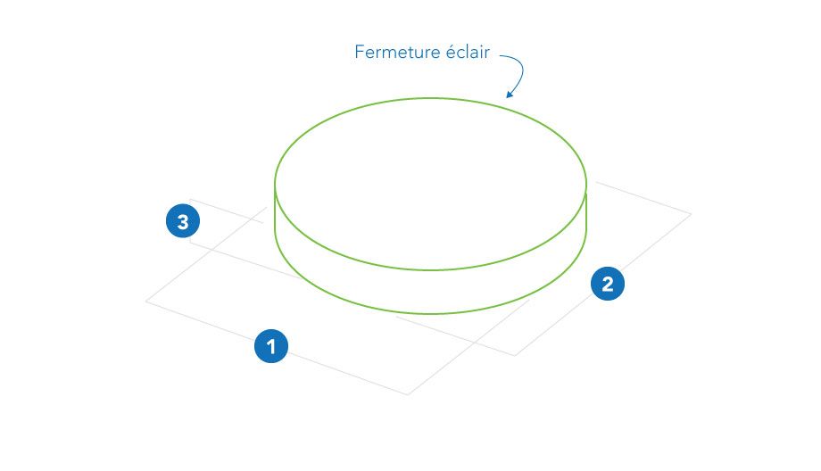 Coussin de siège - Ronde / ovale