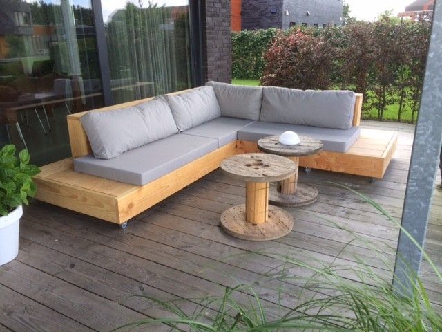 projets - loungebank kussens voor familie de boer - moncoussin.be